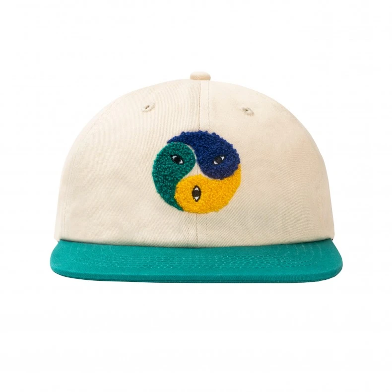 Real Bad Man 3 Way 6 Panel Cap (Natural/Green) 6 Real Bad Man 3 Way 6 Panel Cap (Natural/Green) - Image 4