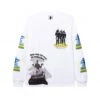 Real Bad Man Hardcore Sci Fi Long Sleeve T-Shirt (White) -Streetwear Store real bad man hardcore sci fi long sleeve t shirt white rbm10008 0000 cat