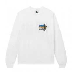 Real Bad Man RBM Logo Vol. 9 Long Sleeve T-Shirt (White)