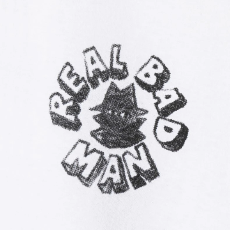 Real Bad Man Sketchy RBM T-Shirt (White) 5 Real Bad Man Sketchy RBM T-Shirt (White) - Image 3