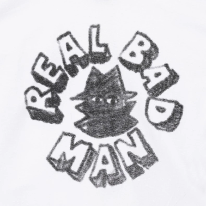 Real Bad Man Sketchy RBM T-Shirt (White) 6 Real Bad Man Sketchy RBM T-Shirt (White) - Image 4