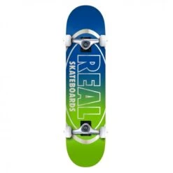 Real Team Golden Oval Outline MD Complete Skateboard 7.75" (Multi)