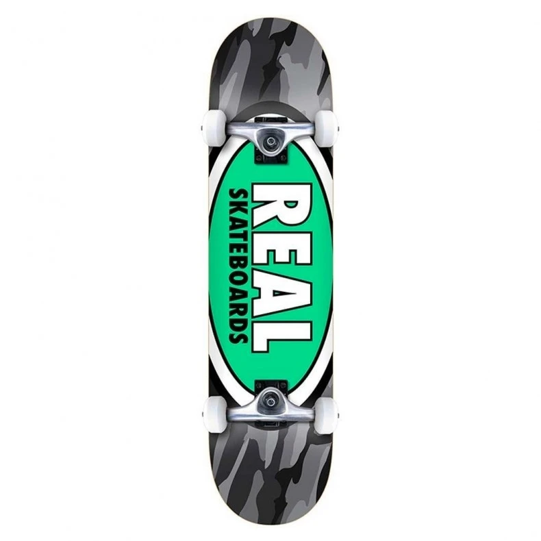 Real Team Oval Camo XL Complete Skateboard 8.25" (Multi) 3 Real Team Oval Camo XL Complete Skateboard 8.25" (Multi)