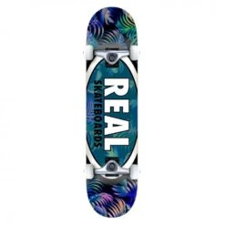 Real Team Tropic Ovals 2 SM Complete Skateboard 7.5" (Multi)
