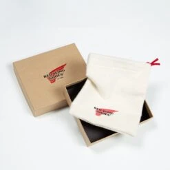 Red Wing Card Holder Wallet (Oro Russet Frontier Leather) -Streetwear Store red wing wallet box 17 4