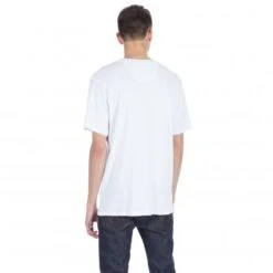 Saturday's Surf NYC Randall Solid T-Shirt (White) -Streetwear Store saturday s surf nyc randall solid t shirt white 3