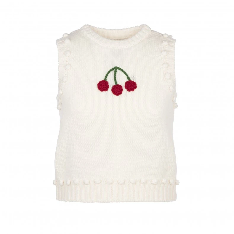 Shrimps Queenie Vest (Cream) 3 Shrimps Queenie Vest (Cream)