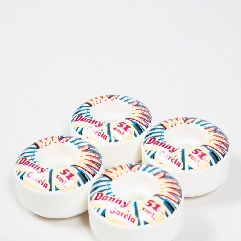 SML Danny Garcia Piano Hands Skateboard Wheels 51mm OG Wide 4 SML Danny Garcia Piano Hands Skateboard Wheels 51mm OG Wide - Image 2