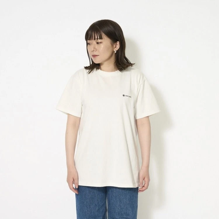 Snow Peak SP Logo T-Shirt (White) 5 Snow Peak SP Logo T-Shirt (White) - Image 3