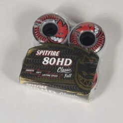 Spitfire 80HD Charger Classic Full Soft Skateboard Wheels 56mm (Clear) -Streetwear Store spitfire 80hd charger classic full soft skateboard wheels 56mm clear spi skw 7094 0003 3