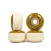 Spitfire Formula Four Classics 99DU Skateboard Wheels 55mm (Yellow) -Streetwear Store spitfire formula four classics 99du skateboard wheels 55mm yellow spi spw 9076 cat
