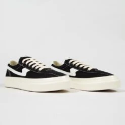 Women's Stepney Workers Club Dellow S-Strike Canvas (Black/White) -Streetwear Store stepney workers club dellow s strike canvas black white ya07012 0001 1 1