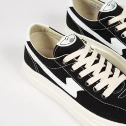 Women's Stepney Workers Club Dellow S-Strike Canvas (Black/White) -Streetwear Store stepney workers club dellow s strike canvas black white ya07012 0006 6 1