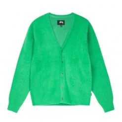 Stussy Shaggy Cardigan (Kelly Green)