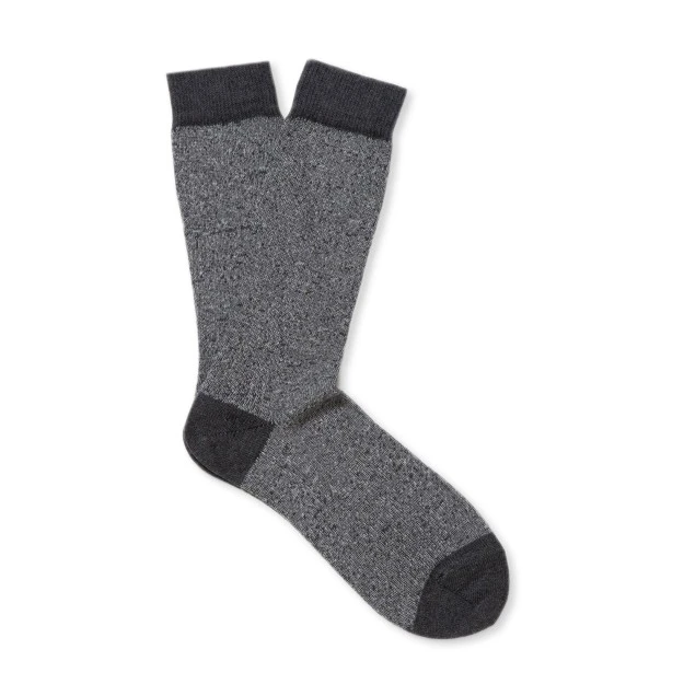 Sunspel Organic Cotton Sock (Grey Marl) 3 Sunspel Organic Cotton Sock (Grey Marl)