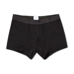 Sunspel Superfine Cotton Trunks (Black)