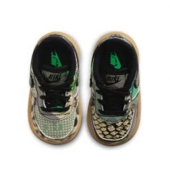 Toddler Nike Force 1 AS 'City Of Dreams' QS (Black/Black-Green Spark-Gum Light Brown) -Streetwear Store toddler nike force 1 as city of dreams qs black black green spark gum light brown cv2417 002 6