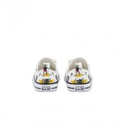 Toddlers' Converse Croco Surf Easy-On Chuck Taylor All Star 2V Ox (White/Multi/Black) -Streetwear Store toddlers converse croco surf easy on chuck taylor all star 2v ox white multi black 771294c 3