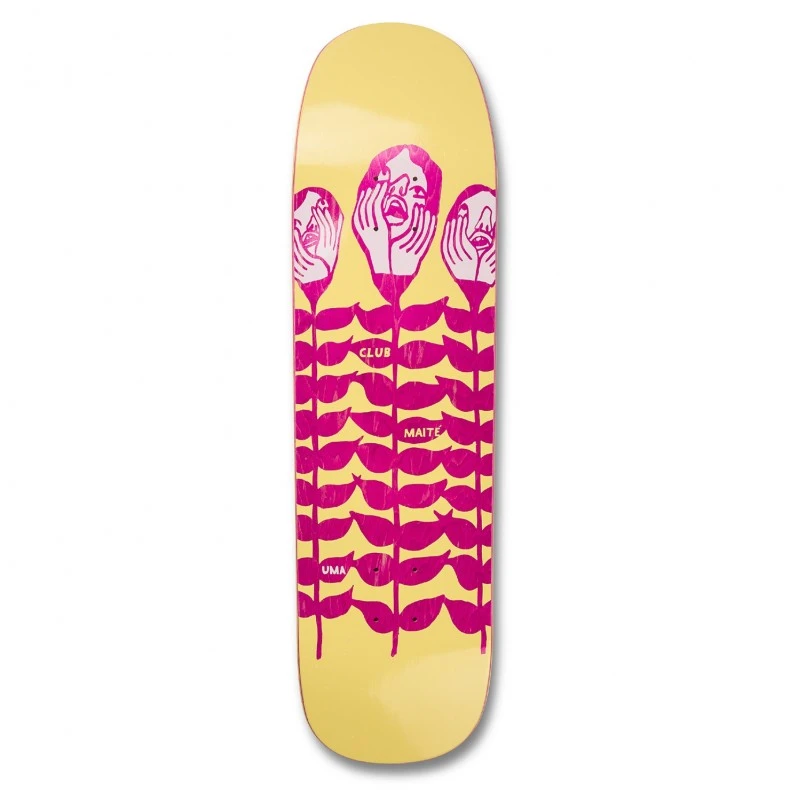 UMA Landsleds Maité Abnormal Growth Skateboard Deck 8.7" 3 UMA Landsleds Maité Abnormal Growth Skateboard Deck 8.7"