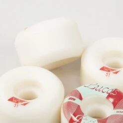 Wayward Wheel Co. Lucas Puig Funnel Pro Skateboard Wheels 51mm (Red/Yellow) -Streetwear Store wayward wheel co lucas puig funnel pro skateboard wheels 51mm red yellow wwc sp20 funnelpro lp redyel 51 4