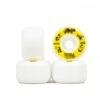 Wayward Wheel Co. Lucas Puig Funnel Pro Skateboard Wheels 52mm (White/Yellow) -Streetwear Store wayward wheel co lucas puig funnel pro skateboard wheels 52mm white yellow wwc f20 funnelpro lp whtyel 52 cat