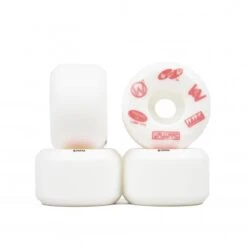 Wayward Wheel Co. Rodrigo TX Funnel Pro Skateboard Wheels 51mm (White/Pink)
