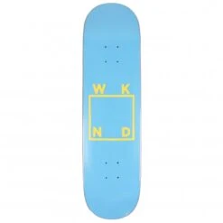 WKND Logo Skateboard Deck 8.125" (Blue/Yellow)