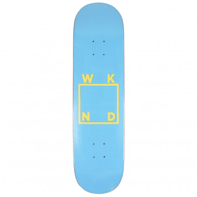 WKND Logo Skateboard Deck 8.125" (Blue/Yellow) 3 WKND Logo Skateboard Deck 8.125" (Blue/Yellow)