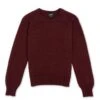 Women's A.P.C. Alyssa Pullover Jumper (Bordeaux) 2 Women's A.P.C. Alyssa Pullover Jumper (Bordeaux) -Streetwear Store women s a p c alyssa pullover jumper bordeaux wvawi f23965 cat 1