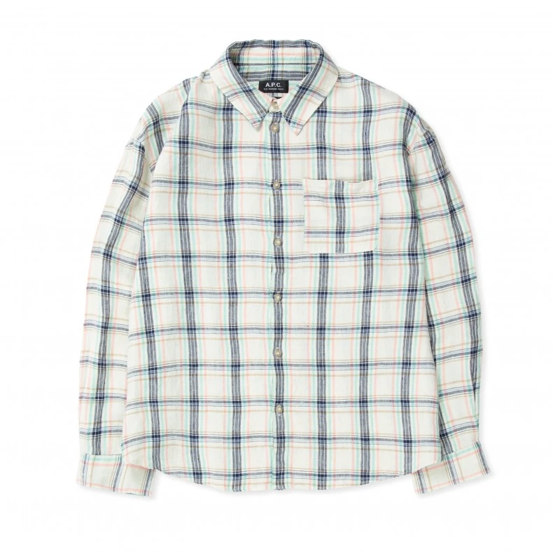 Women's A.P.C. Boyfriend Shirt (Multicolour) 3 Women's A.P.C. Boyfriend Shirt (Multicolour)