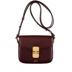 Women's A.P.C. Grace Small Bag (Vino)