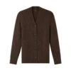 Women's A.P.C. Matilda Cardigan (Chestnut Brown) -Streetwear Store women s a p c matilda cardigan chestnut brown wpaas f22211 caa cat