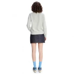 Women's A.P.C. Tina Crew Neck Sweatshirt (Grey) 8 Women's A.P.C. Tina Crew Neck Sweatshirt (Grey) -Streetwear Store women s a p c tina crew neck sweatshirt grey coecq f27651 pld 2