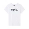 Women's A.P.C. VPC T-Shirt (White) -Streetwear Store women s a p c vpc t shirt white cobqx f26588 iak cat