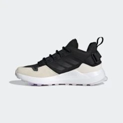 Women's Adidas TERREX Hikster Low (Core Black/Crystal White/Purple Tint) -Streetwear Store women s adidas terrex hikster low core black crystal white purple tint fz2998 3