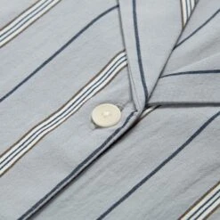 Women's Folk Long Sleeve Soft Collar Shirt (Pyjama Stripe) 12 Women's Folk Long Sleeve Soft Collar Shirt (Pyjama Stripe) -Streetwear Store women s folk long sleeve soft collar shirt pyjama stripe wfw3628s 3