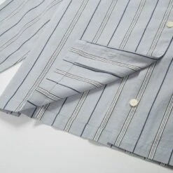 Women's Folk Long Sleeve Soft Collar Shirt (Pyjama Stripe) 14 Women's Folk Long Sleeve Soft Collar Shirt (Pyjama Stripe) -Streetwear Store women s folk long sleeve soft collar shirt pyjama stripe wfw3628s 6