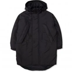 Women's Our Legacy Asena Parka (Black Recycled Poly)