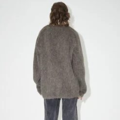 Women's Our Legacy Cardigan (Mole Grey Mohair) 8 Women's Our Legacy Cardigan (Mole Grey Mohair) -Streetwear Store women s our legacy cardigan mole grey mohair w4236cm 0002 2