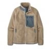 Women's Patagonia Classic Retro-X Fleece Jacket (Dark Natural W/Plume Grey) -Streetwear Store women s patagonia classic retro x fleece jacket dark natural w plume grey 23074 dnpg cat