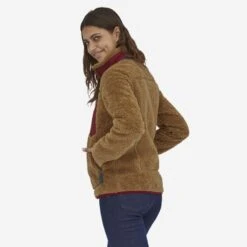 Women's Patagonia Classic Retro-X Fleece Jacket (Nest Brown W/Wax Red) 7 Women's Patagonia Classic Retro-X Fleece Jacket (Nest Brown W/Wax Red) -Streetwear Store women s patagonia classic retro x fleece jacket nest brown w wax red 23074 nbwa 0002 2