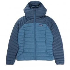 Women's Patagonia Down Sweater Hooded Jacket (Wavy Blue)
