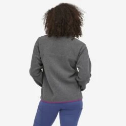 Women's Patagonia LW Synchilla Snap-T Pullover Fleece (Nickel W/Amaranth Pink) 7 Women's Patagonia LW Synchilla Snap-T Pullover Fleece (Nickel W/Amaranth Pink) -Streetwear Store women s patagonia lw synchilla snap t pullover fleece nickel w amaranth pink 25455 nlam 0002 2