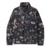 Women's Patagonia LW Synchilla Snap-T Pullover Fleece (Swirl Floral: Pitch Blue) 1 Women's Patagonia LW Synchilla Snap-T Pullover Fleece (Swirl Floral: Pitch Blue) -Streetwear Store women s patagonia lw synchilla snap t pullover fleece swirl floral pitch blue 25455 slph 0000 cat