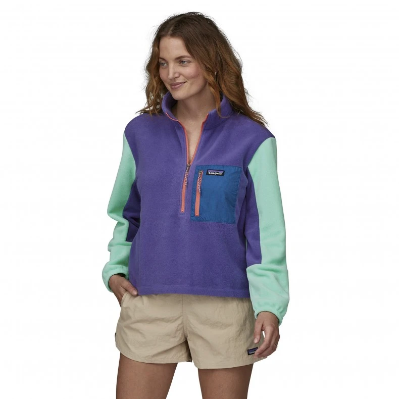 Women's Patagonia Microdini 1/2-Zip Fleece Pullover (Perennial Purple) 4 Women's Patagonia Microdini 1/2-Zip Fleece Pullover (Perennial Purple) - Image 2