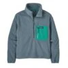Women's Patagonia Microdini 1/2-Zip Fleece Pullover (Plume Grey) -Streetwear Store women s patagonia microdini 1 2 zip fleece pullover plume grey 26260 plgy cat