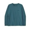 Women's Patagonia P-6 Logo Responsibili-Tee Long Sleeve T-Shirt (Belay Blue) -Streetwear Store women s patagonia p 6 logo responsibili tee long sleeve t shirt belay blue 37603 blyb 0000 cat