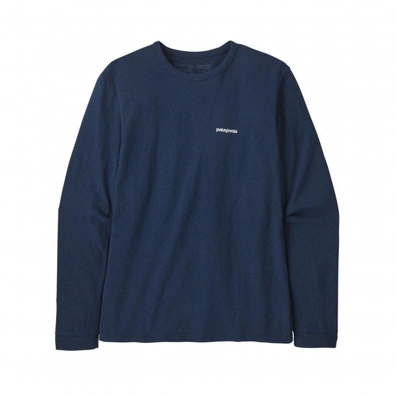 Women's Patagonia P-6 Logo Responsibili-Tee Long Sleeve T-Shirt (Tidepool Blue) 3 Women's Patagonia P-6 Logo Responsibili-Tee Long Sleeve T-Shirt (Tidepool Blue)
