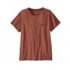 Women's Patagonia P-6 Mission Organic T-Shirt (Burl Red) 2 Women's Patagonia P-6 Mission Organic T-Shirt (Burl Red) -Streetwear Store women s patagonia p 6 mission organic t shirt burl red 37560 burd 0000 cat