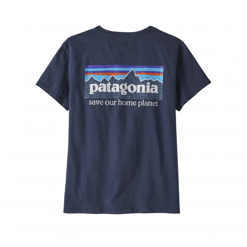 Women's Patagonia P-6 Mission Organic T-Shirt (New Navy) 4 Women's Patagonia P-6 Mission Organic T-Shirt (New Navy) - Image 2